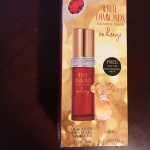 White diamonds Elizabeth Taylor en Rouge perfume. Brand new